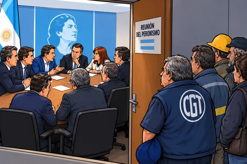 Reunión cerrada, sindicatos fuera