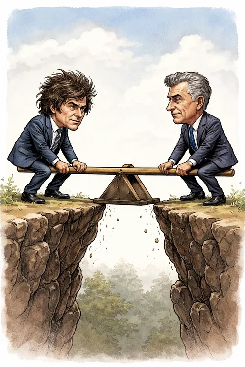 Milei y Macri en el abismo