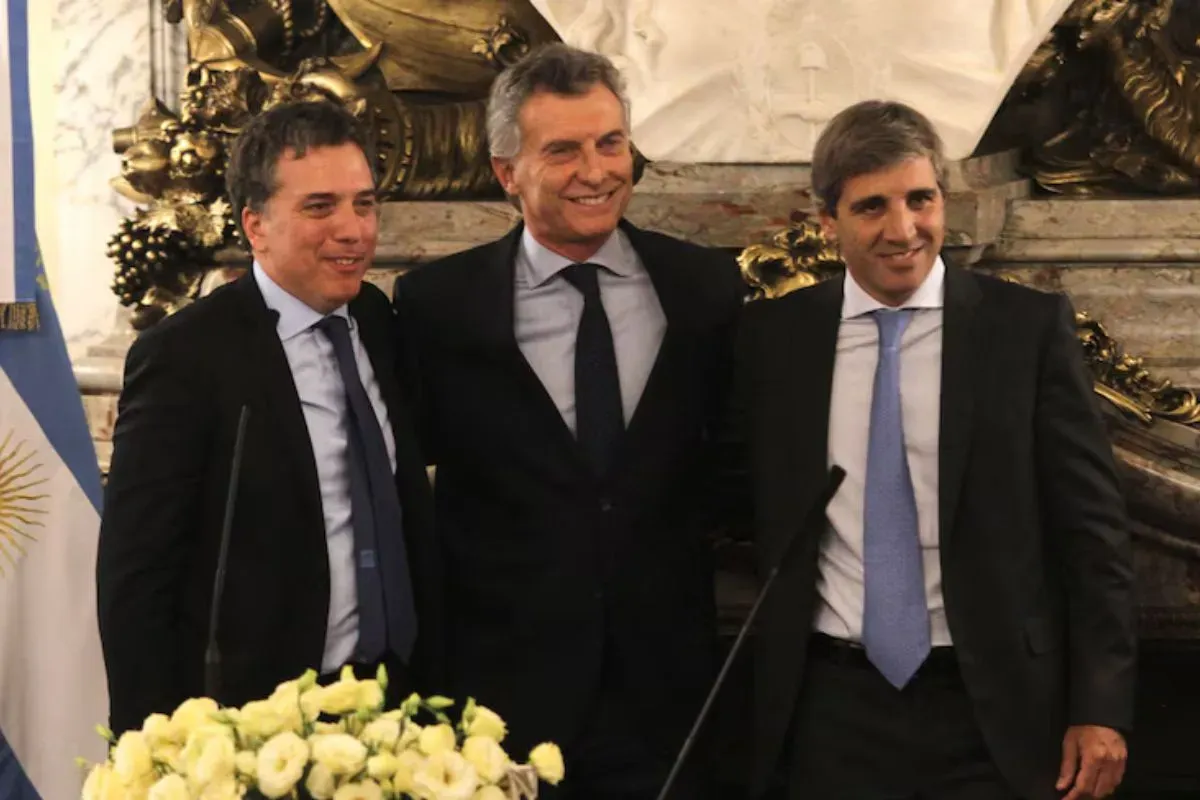 NicolC3A1s20Dujovne2C20Mauricio20Macri20y20Luis20Caputo