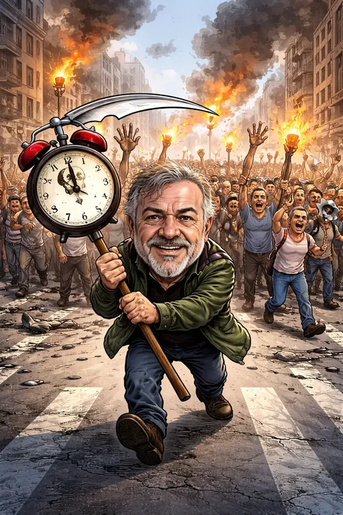 Rodolfo Aguiar lidera la multitud furiosa