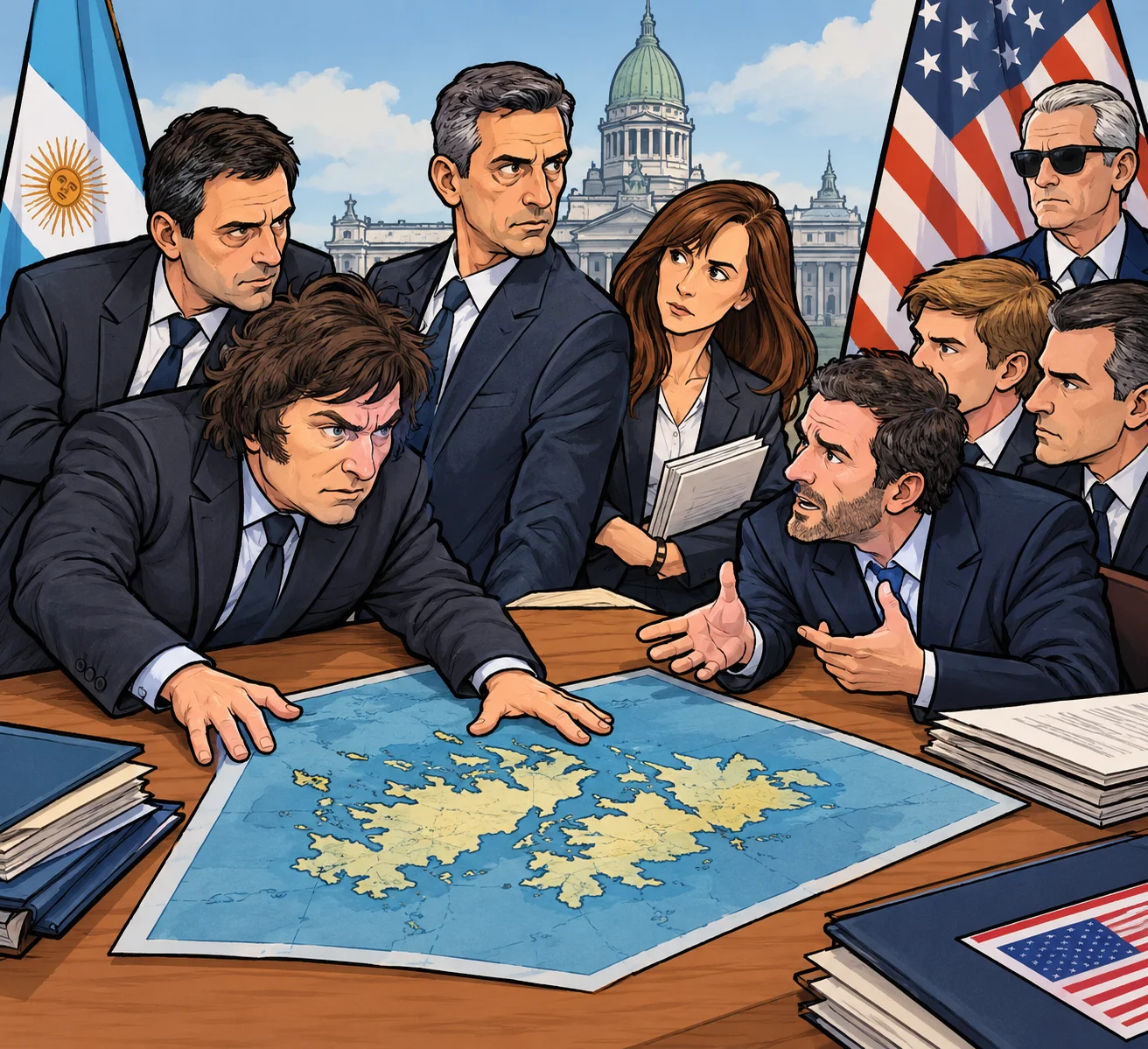 Disputa política por las Malvinas